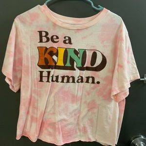 Be A Kind Human Crop top
